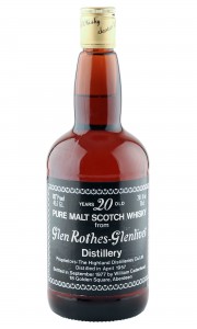 Glenrothes 1957 20 Year Old, Cadenhead's 1977 Dumpy Bottling