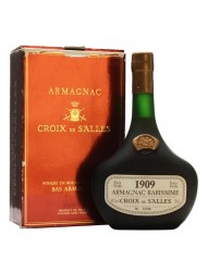 Croix de Salles 1909 Armagnac Bottled 1986