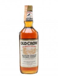 Old Crow Kentucky Straight Bourbon Bottled 1980s