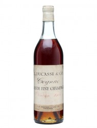 L Ducasse & Co 1908 Cognac Grande Champagne Bottled 1950s