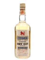 Booth's Finest Dry Gin Bottled 1950s