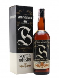 Springbank 8 Year Old Bottled 1970s
