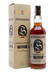 Springbank 21 Year Old Bottled 1990s