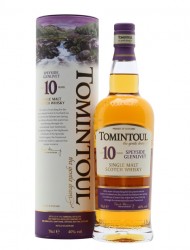 Tomintoul 10 Year Old Speyside Single Malt Scotch Whisky