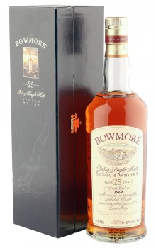 Bowmore 1969 25 Year Old with Presentation Case