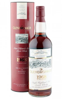 Glendronach 1968 25 Year Old, Sherry Cask Matured 1993 US Import
