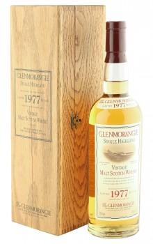 Glenmorangie 1977 21 Year Old, 1998 Bottling with Wooden Case