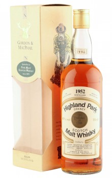 Highland Park 1952, Gordon & MacPhail Bottling with Box