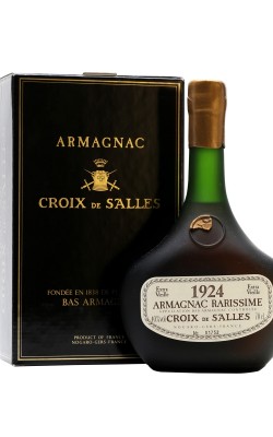 Croix de Salles 1924 Armagnac / Bottled 1993