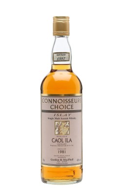 Caol Ila 1981 / Bottled 1997 / Connoisseurs Choice Islay Whisky