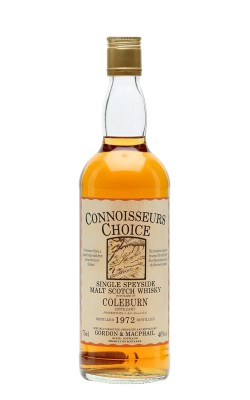 Coleburn 1972 / Bottled 1980s / Connoisseurs Choice Speyside Whisky