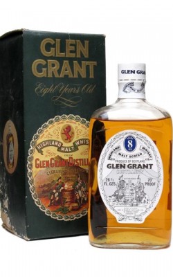 Glen Grant 8 Year Old / Hall & Bramley / Bottled 1970s Speyside Whisky