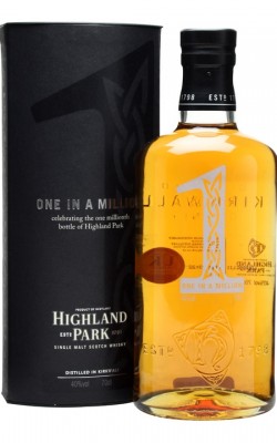 Highland Park 12 Year Old / One In A Million Island Whisky