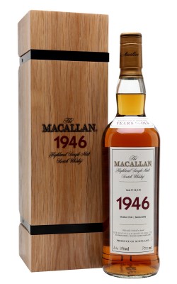 Macallan 1946 / 56 Year Old / Fine & Rare Speyside Whisky