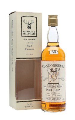 Port Ellen 1979 / Connoisseurs Choice / Bottled 1995 Islay Whisky