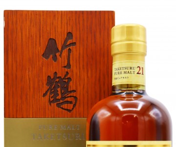 Nikka Taketsuru - Pure Malt Wooden Box 21 year old Whisky
