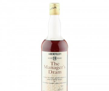 Aberfeldy 19 Year Old, The Manager's Dram 1991 Bottling