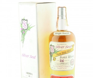 Ardbeg 1974 26 Year Old, Silver Seal First Bottling with Box