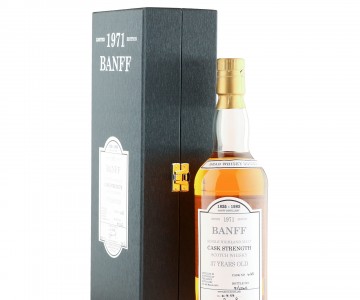 Banff 1971 37 Year Old, Dead Whisky Society 2008 Bottling