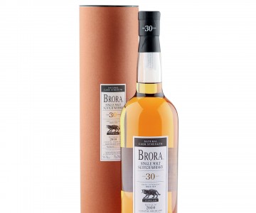 Brora 30 Year Old, Natural Cask Strength 2010 Bottling with Tube