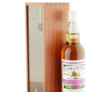 Glenlivet 1950, Gordon & MacPhail 2001 Bottling with Wooden Box