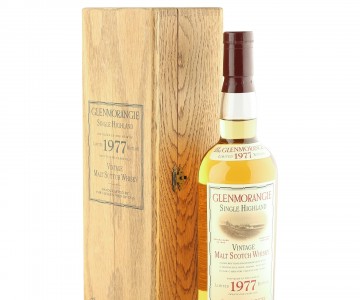 Glenmorangie 1977 21 Year Old, 1998 Bottling with Wooden Case