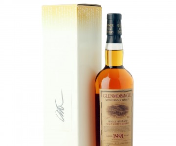 Glenmorangie 1991 11 Year Old, Missouri Oak Bottling with Box