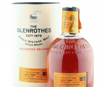 Glenrothes 1972, Restricted Release 1996 Bottling with Tube