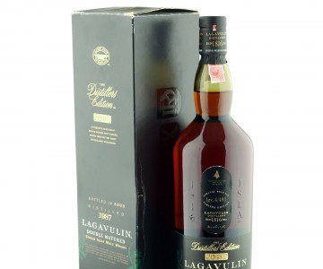Lagavulin 1987 'The Distillers Edition' Litre Bottling with Box