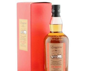 Longrow 10 Year Old, 100 Proof 2010 Bottling with Box