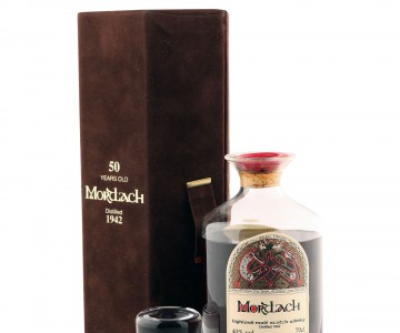 Mortlach 1942 50 Year Old, Gordon & MacPhail Decanter with Case