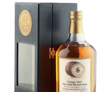 Rosebank 1967 25 Year Old, Signatory Vintage 1993 Bottling with Case