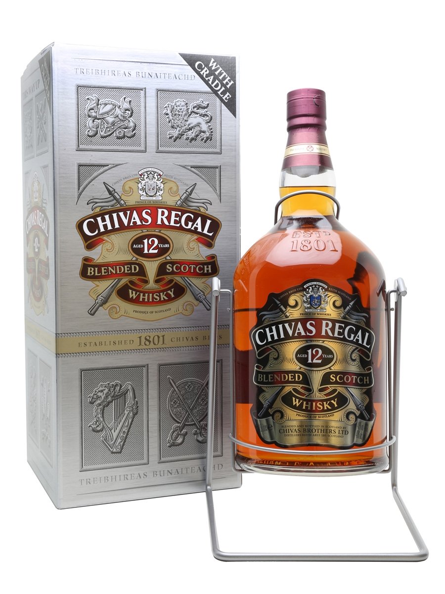 Chivas Regal 12 Year Old Large Bottle | Blended Scotch