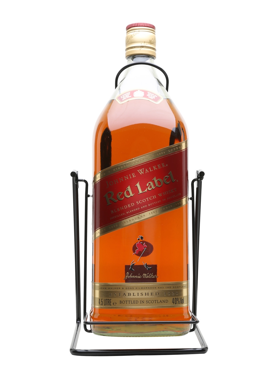 Johnnie Walker Red Label Gallon Bottle | Blended Scotch Whisky