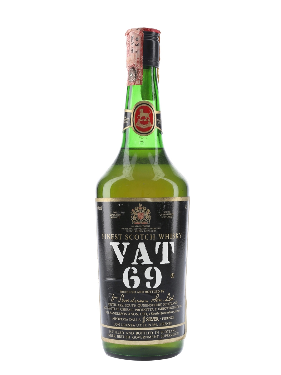 【L2】VAT 69 特級 80年代 正規品 750ml Vat 69 Gold Blended Scotch Whisky 1.75L - Buster's Liquors
