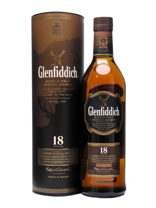 Glenfiddich 18 Single Malt Scotch Whisky 750 ML – Ludwig