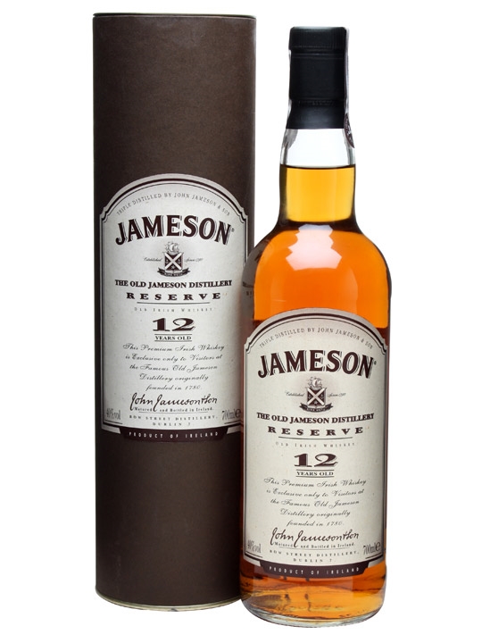Jameson 12 Year Old Distillery Reserve | Blended Irish Whiskey