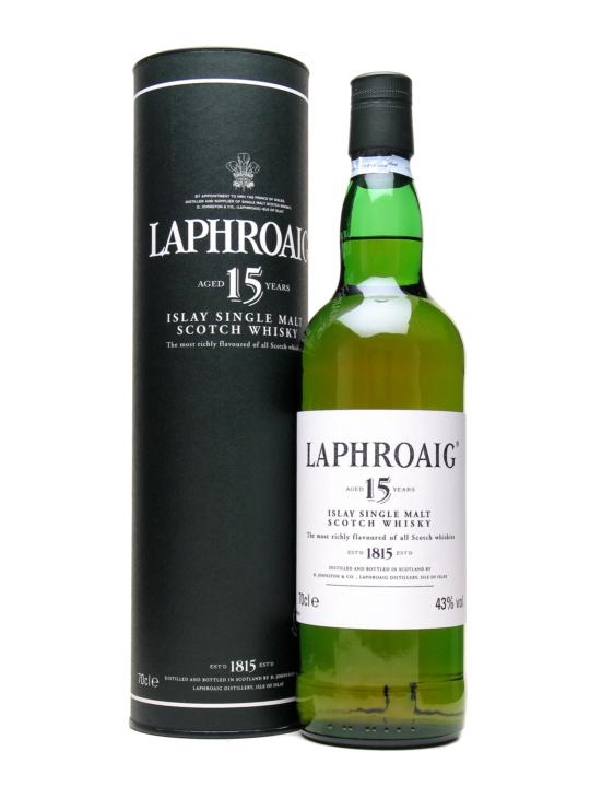 Laphroaig 15 Year Old | Single Malt Scotch Whisky | Whisky