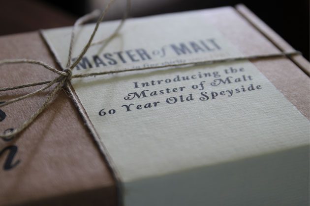 Master of Malt 60 year old package
